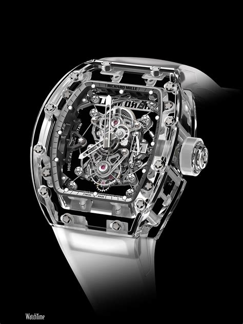 richard mille all sapphire|Richard Mille transparent.